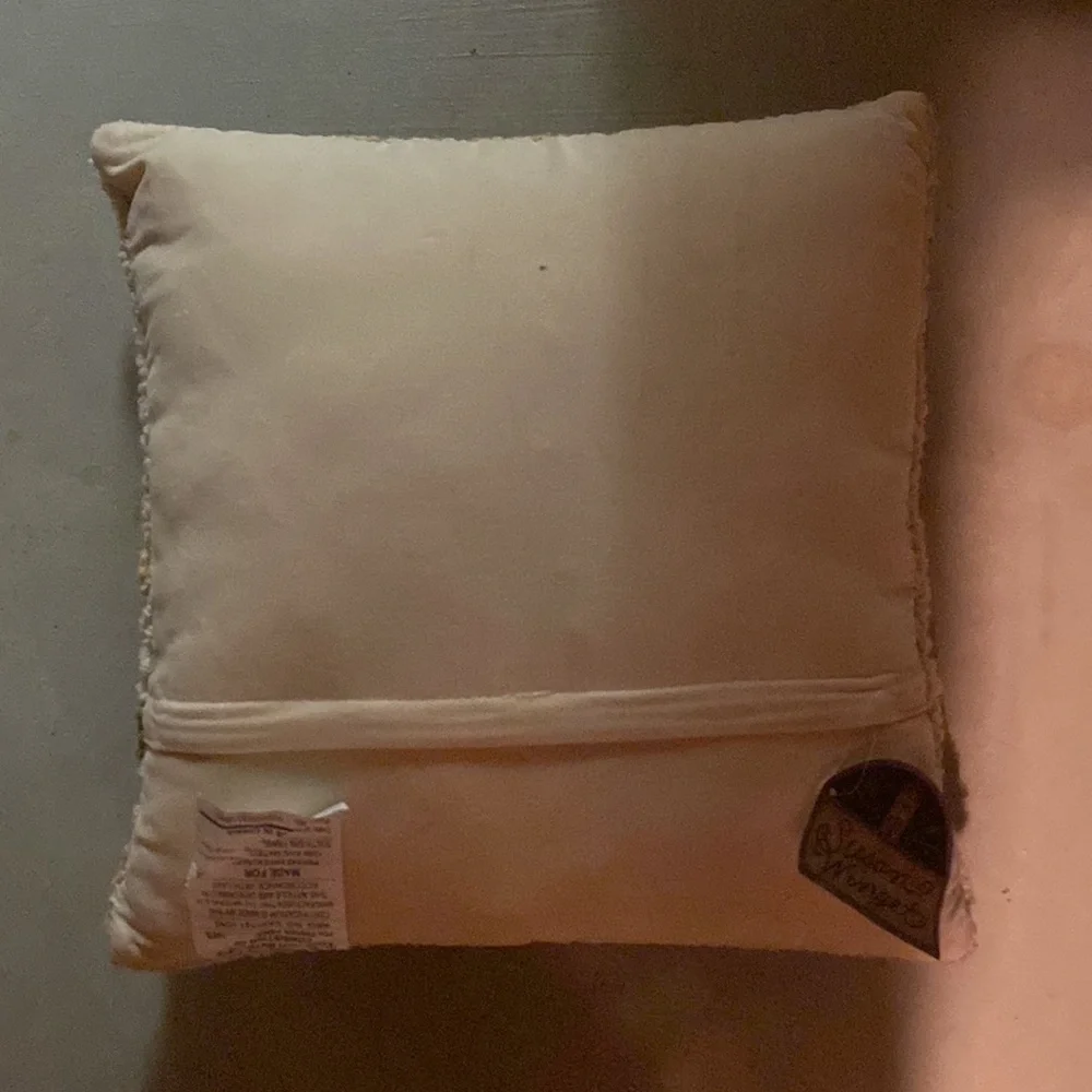 Susan Winget Stitched Autumn Pillow